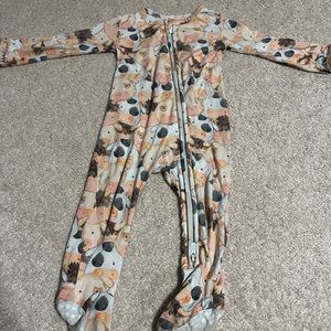 18-24 mo little bum bums footie sleeper